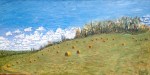 More Hay Bales (8/13) [18 x 36, oil]
