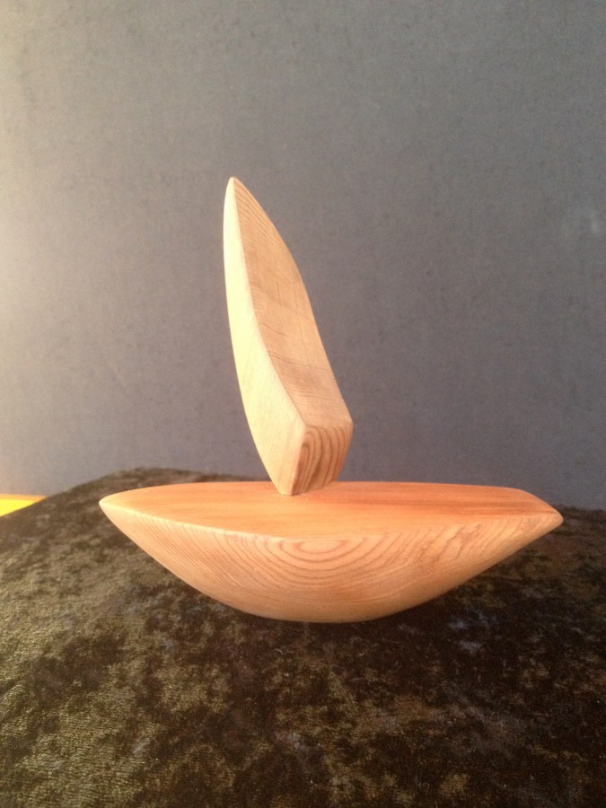 Sailboat (3 x 5 x 6) redwood [Jan 2015]